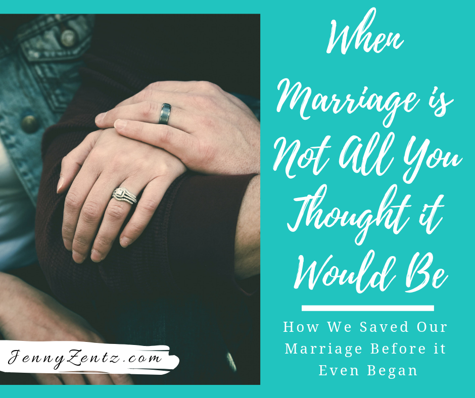 When Marriage is Not All You Thought it Would Be How We Saved Our